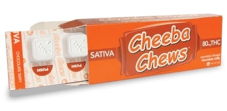 Cheeba Chews | Chocolate Taffy-Sativa