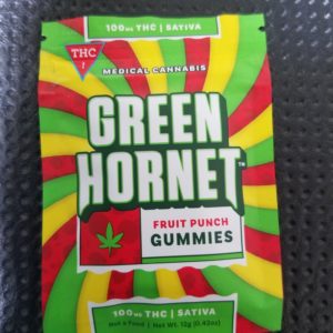 Cheeba Chews Green Hornet: 100mg Sativa Gummies
