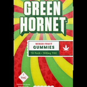 Cheeba Chews Green Hornet Fruit Indica 100mg