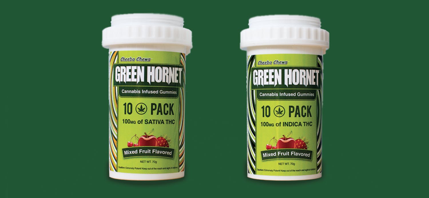 Cheeba Chews Green Hornet Sativa 100mg