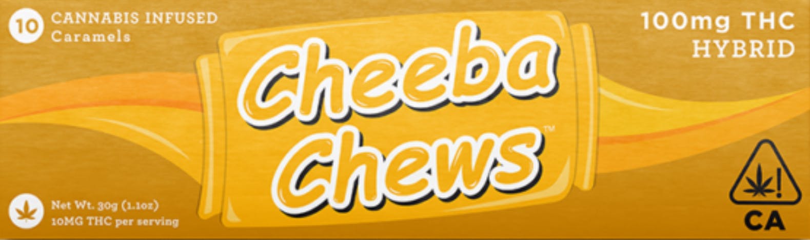 Cheeba Chews Hybrid Caramel Taffy 100mg