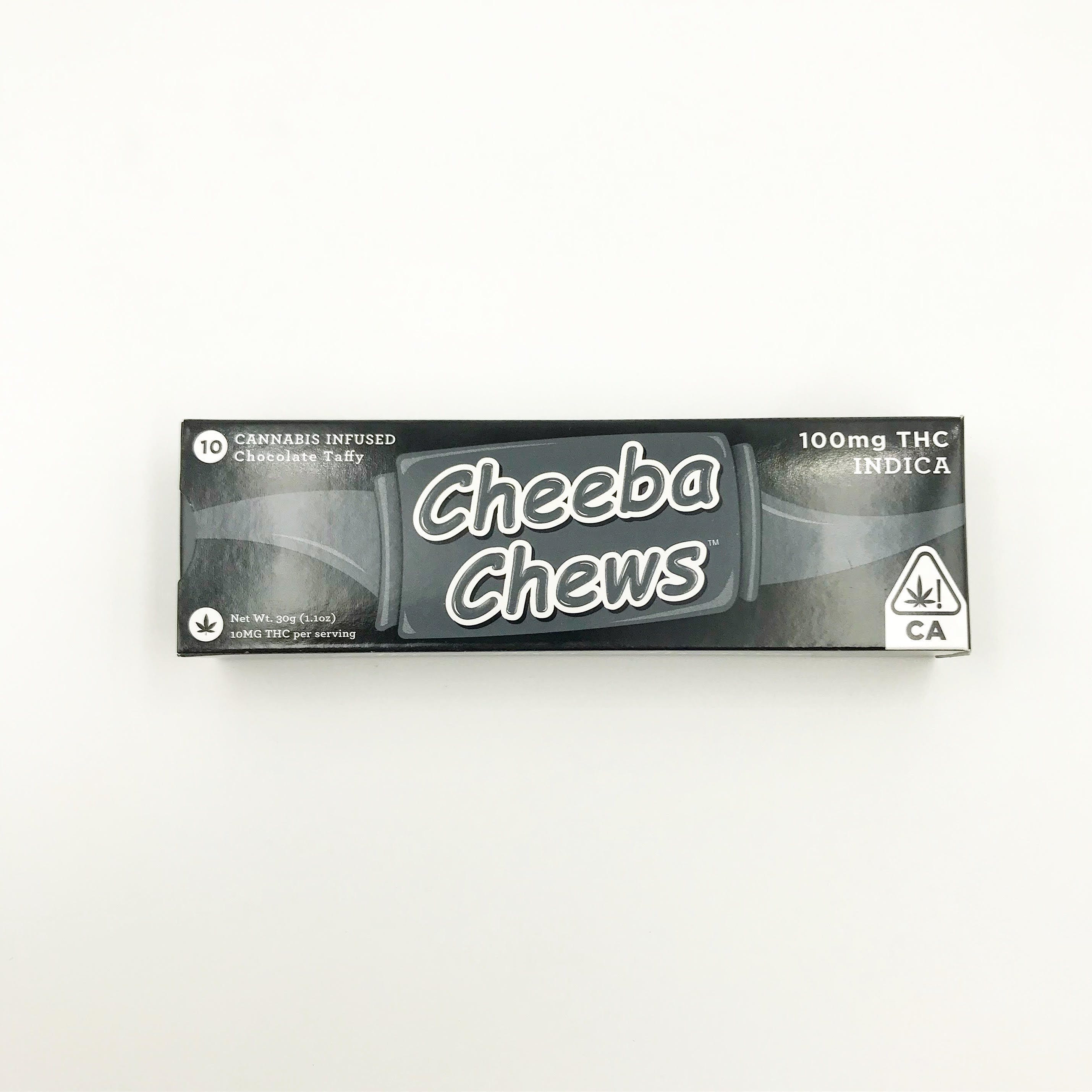 Cheeba Chews - Indica Chocolate Taffy, 100mg