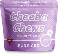Cheeba Chews Pure CBD 100mg 10pk