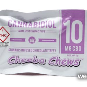 Cheeba Chews Pure CBD - 10mg Single Serving