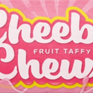 Cheeba Chews - Sativa Strawberry Taffy (100mg)