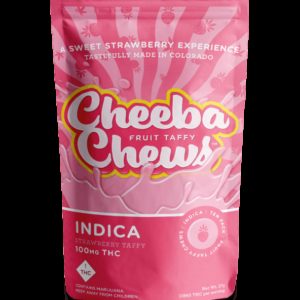 Cheeba Chews Strawberry 100mg Sativa/Indica