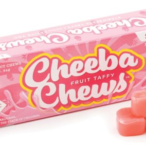 Cheeba Chews Strawberry Fruit Taffy