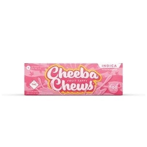 Cheeba Chews - Strawberry Fruit Taffy - Indica - 100mg