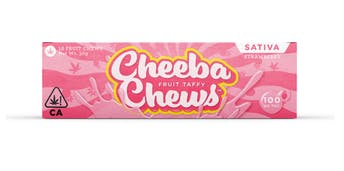 Cheeba Chews - Strawberry Sativa Taffy