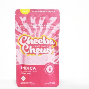 Cheeba Chews Strawberry Taffy - 100 MG