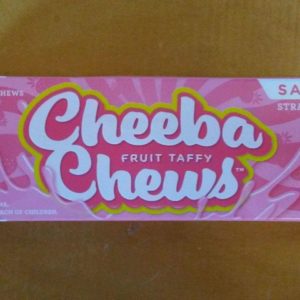 Cheeba Chews Strawberry Taffy