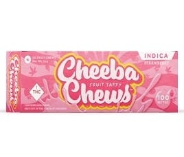 Cheeba Chews - Strawberry Taffy (indica)
