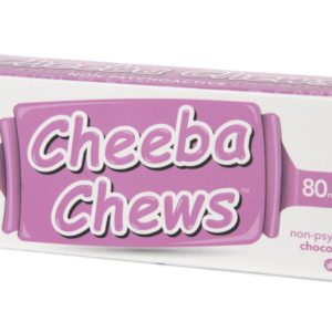 Cheeba Chews Taffy - 80mg - Chocolate - CBD