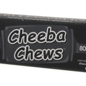 Cheeba Chews Taffy - 80mg - Chocolate - Indica