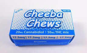 Cheeba Chews Taffy CBD/THC