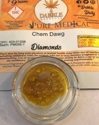 Chem Dawg Live Resin Diamonds