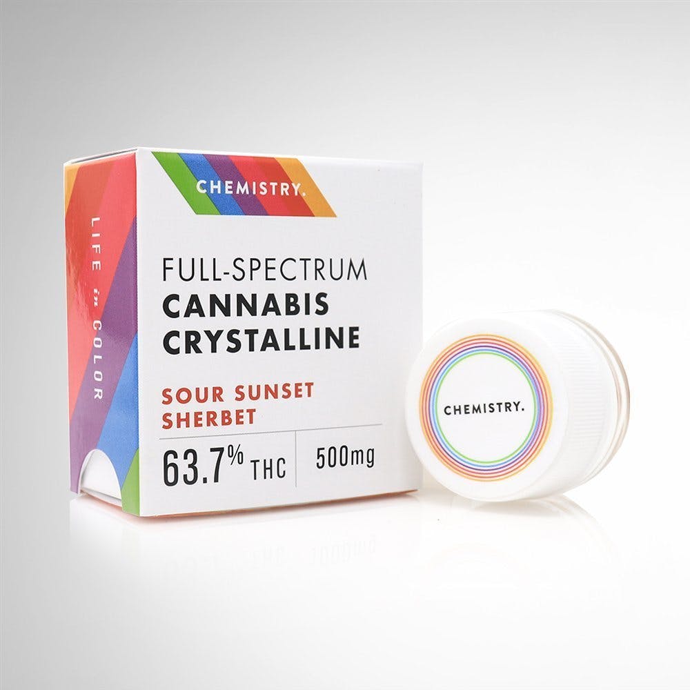 Chemistry - Sour Sunset Sherbet Full Spectrum Crystalline .5g