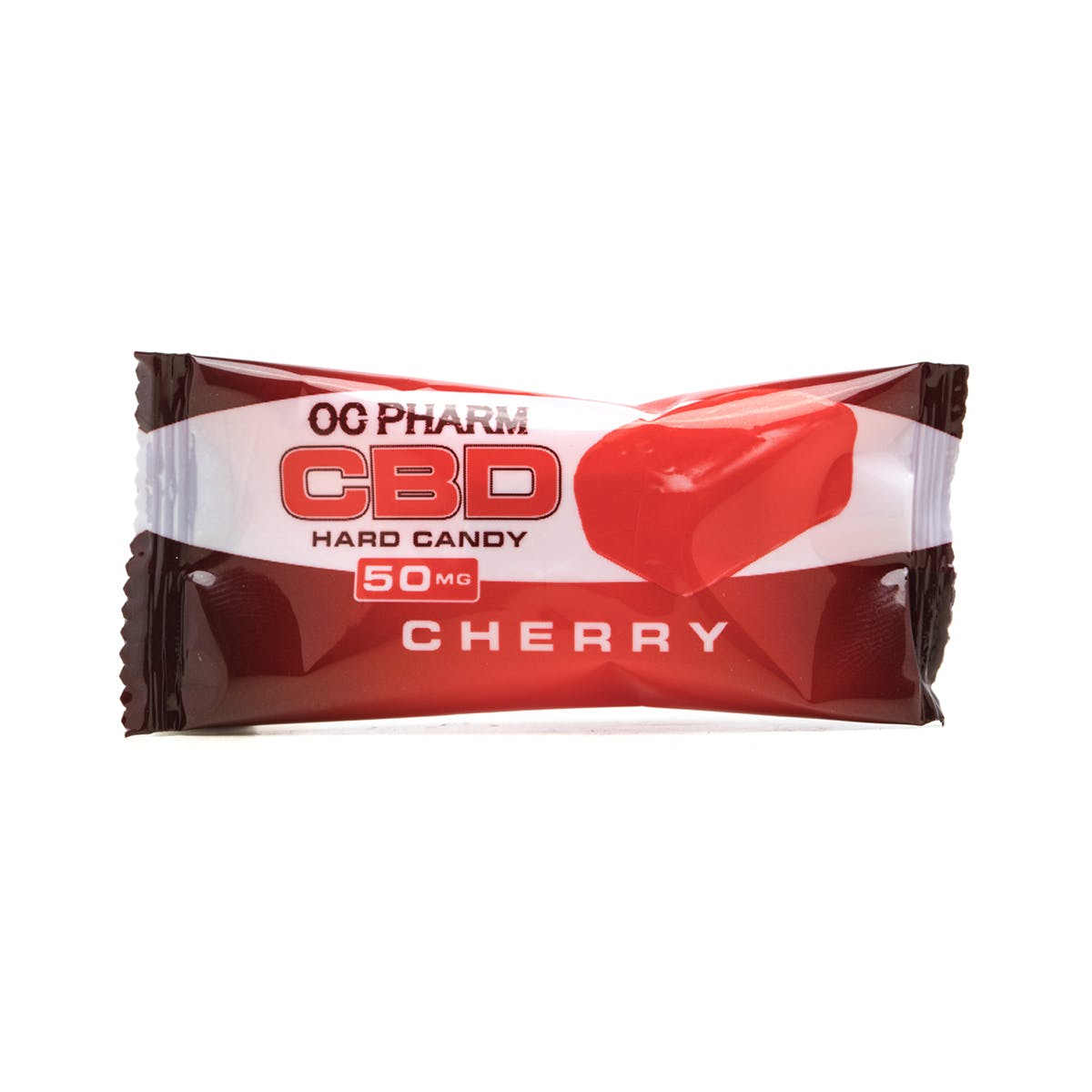 Cherry CBD Hard Candy 50mg