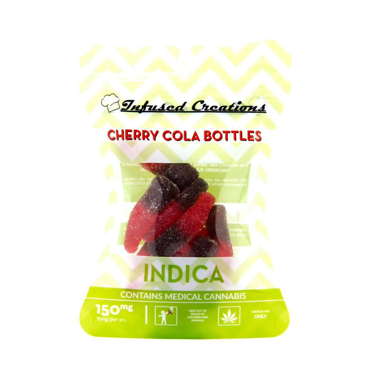 Cherry Cola bottles Indica, 150mg