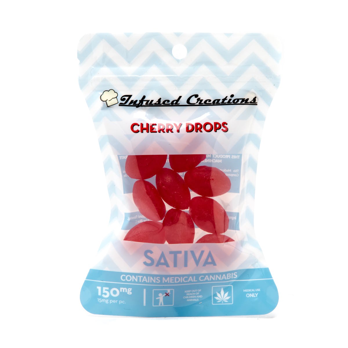 Cherry Drops Sativa, 150mg