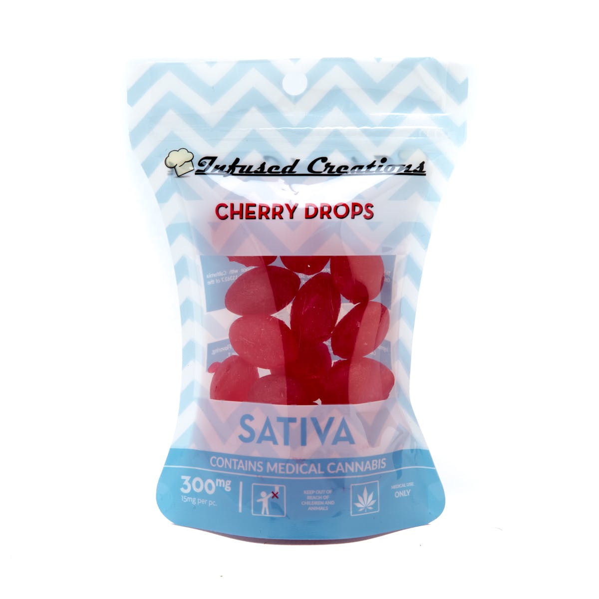 Cherry Drops Sativa, 300mg