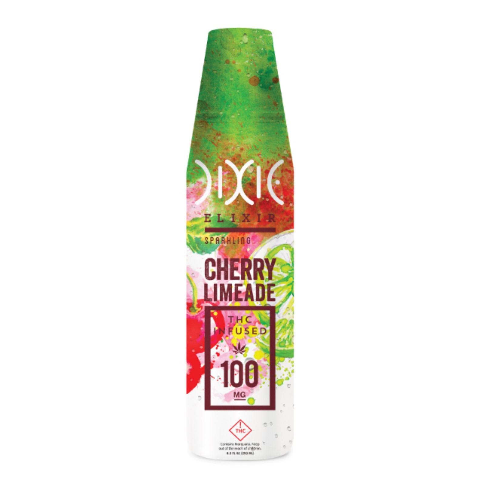 Cherry Limeade Elixir: 100mg THC (DIXIE)