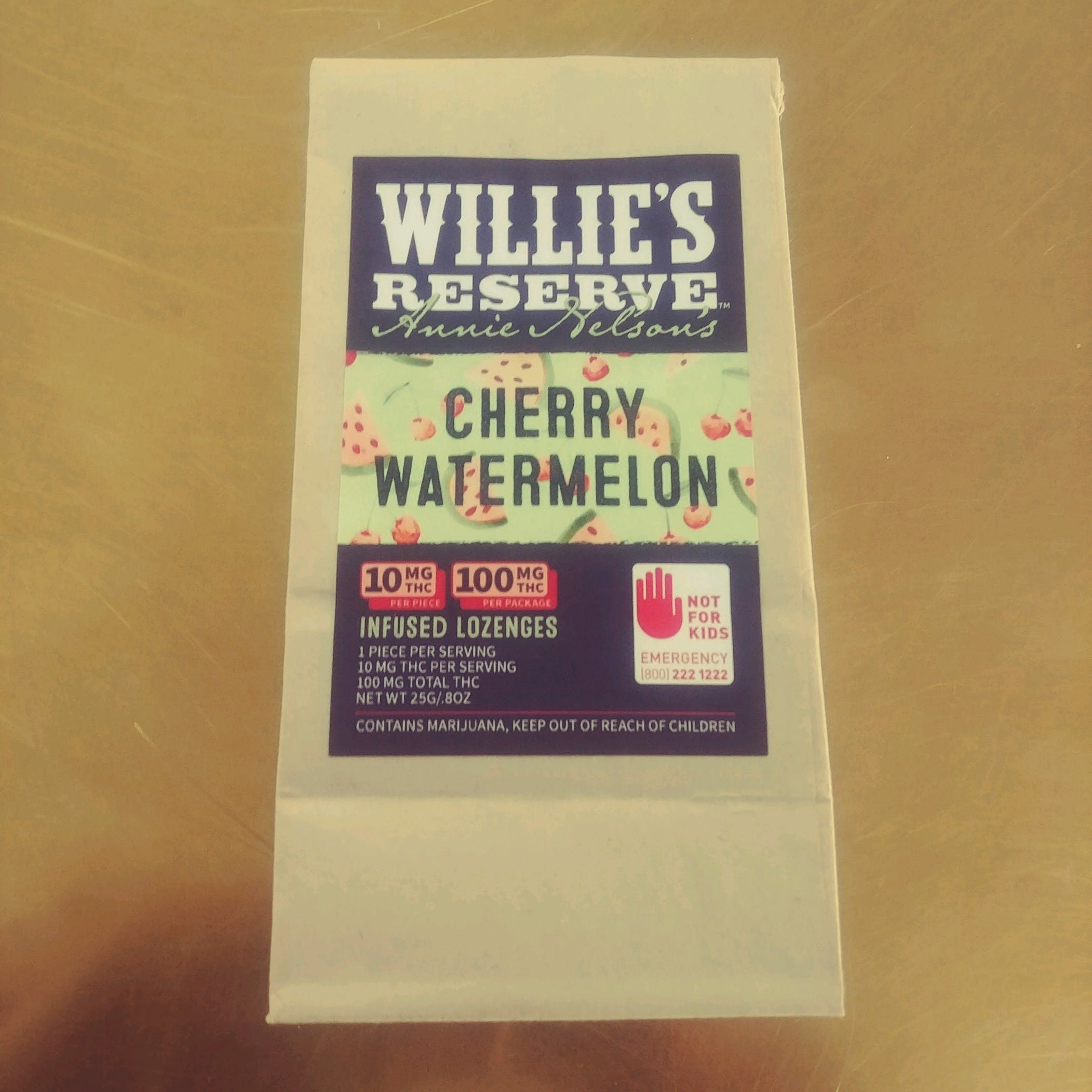 Cherry Watermelon 10mg 10 Pack by Willie's Reserve