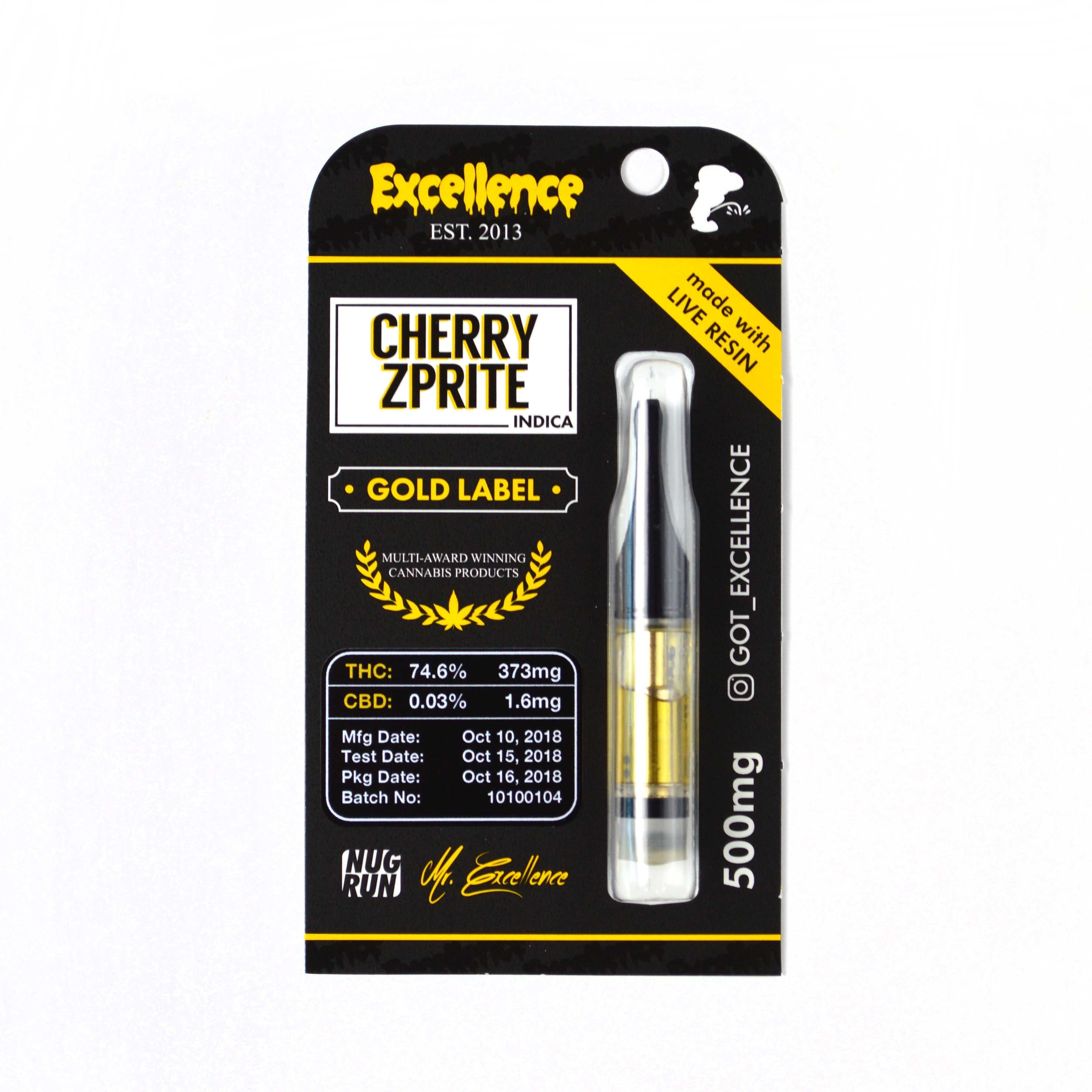 Cherry Zprite - Gold Label Cartridge