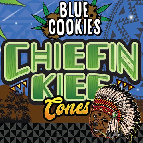 Chiefin Kief Cones - Blue Cookies