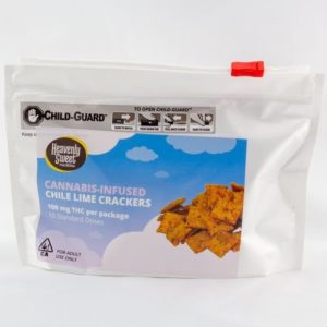 Chile Lime Crackers: 100mg THC (HEAVENLY SWEET)