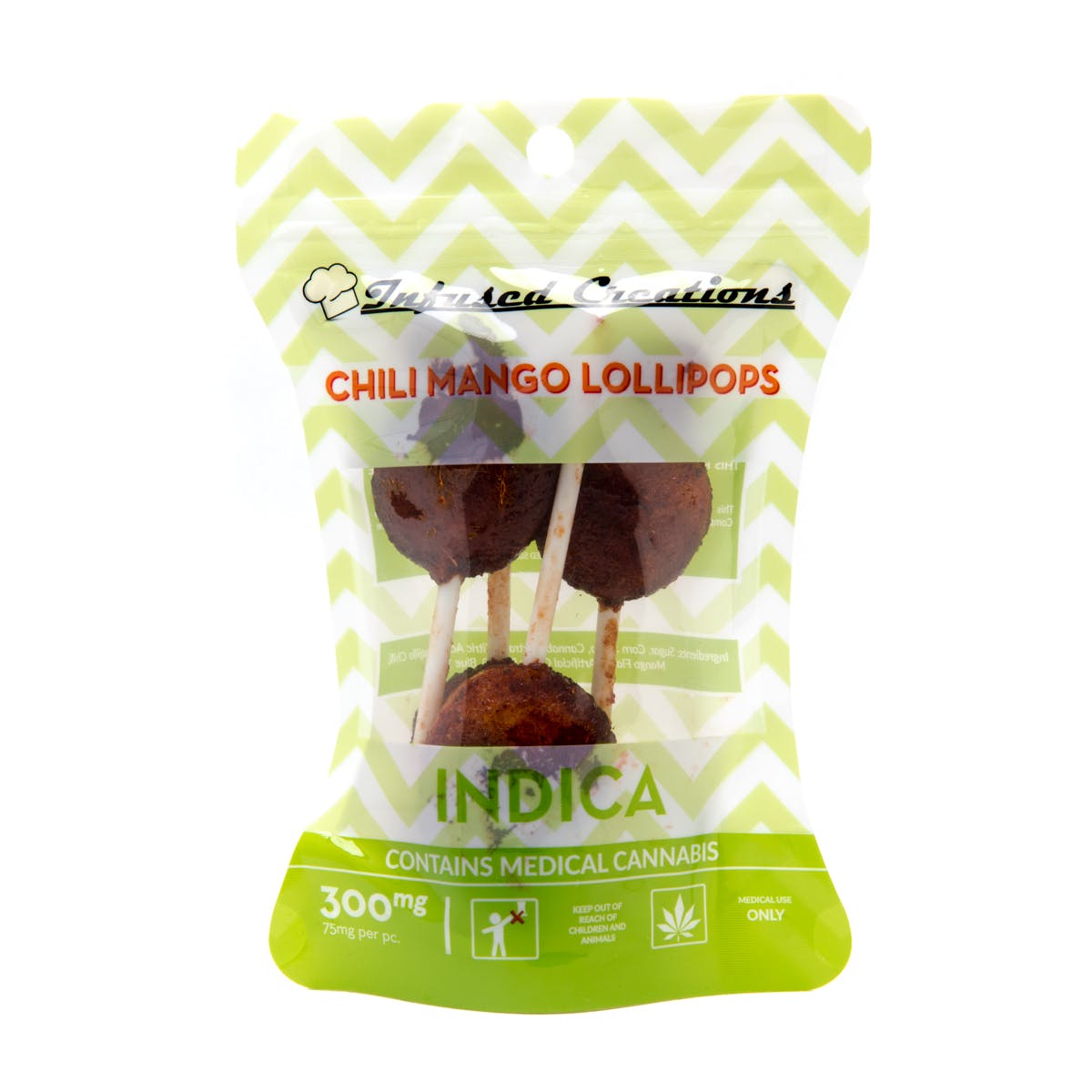 Chili Mango Lollipops Indica, 300mg