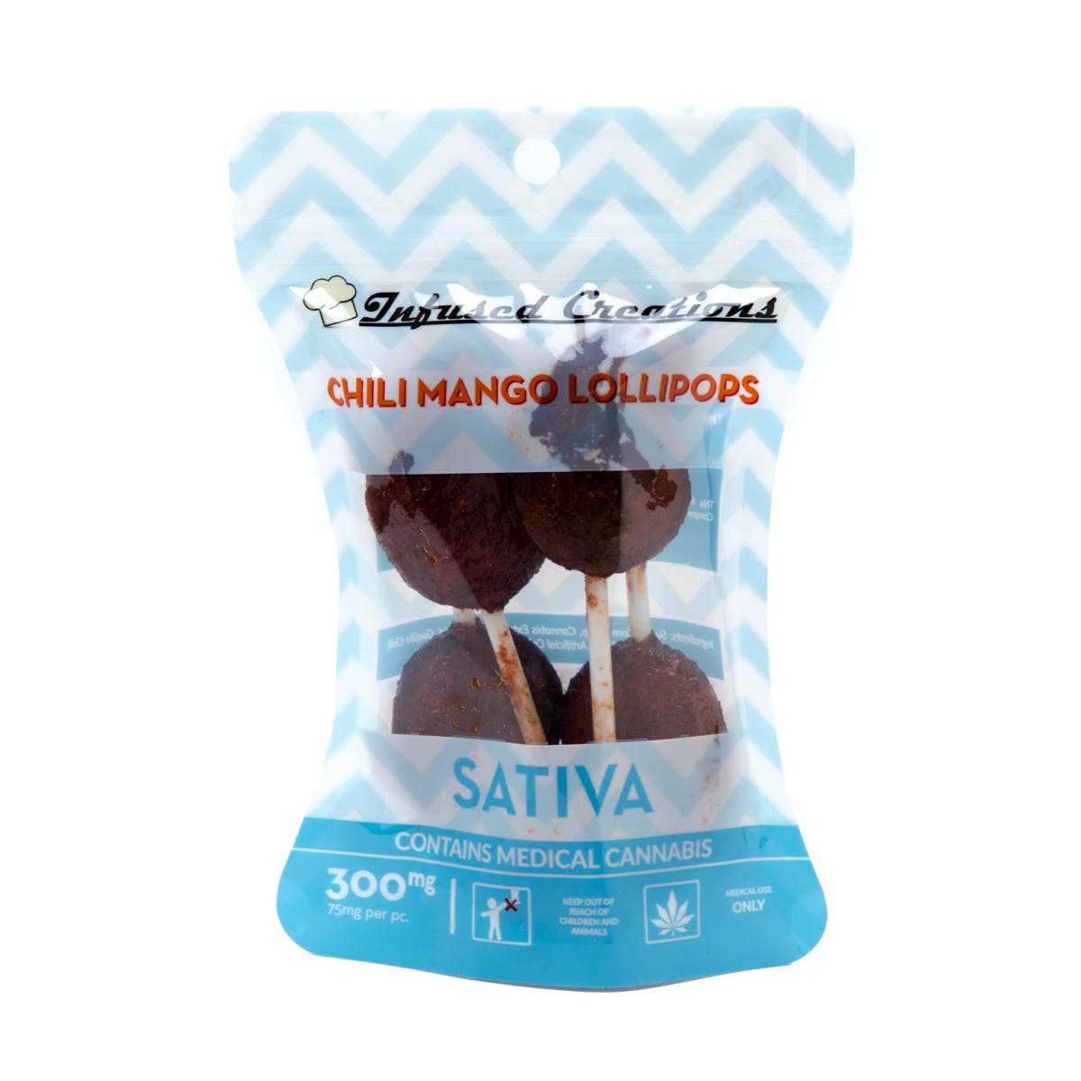 Chili Mango Lollipops Sativa, 300mg