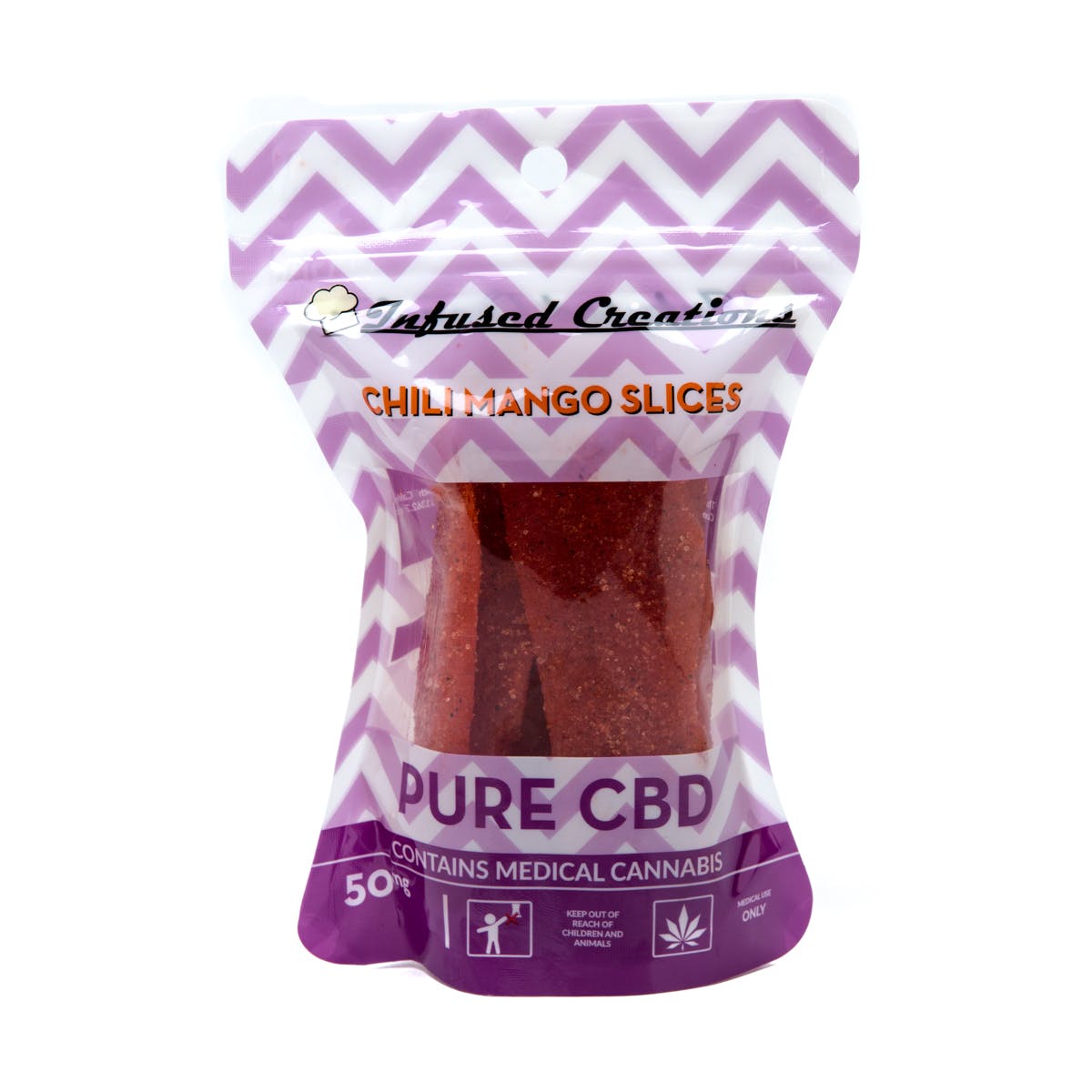 Chili Mango Slices Pure CBD, 50mg