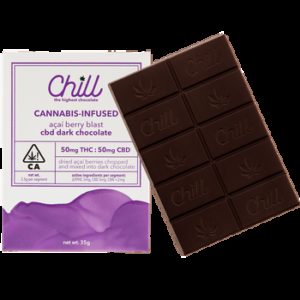 Chill Acai Berry Blast CBD/THC Chocolate