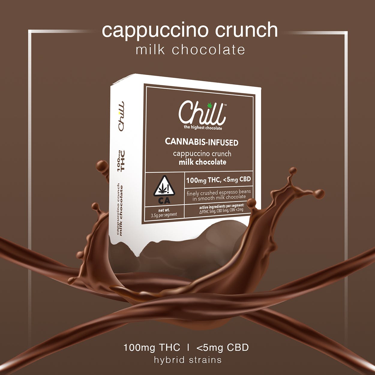 Chill- Cappuccino Crunch Milk Chocolate