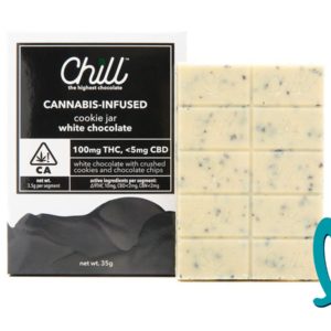 CHILL - Chill Mini Cookie Jar White Chocolate - 10mg THC
