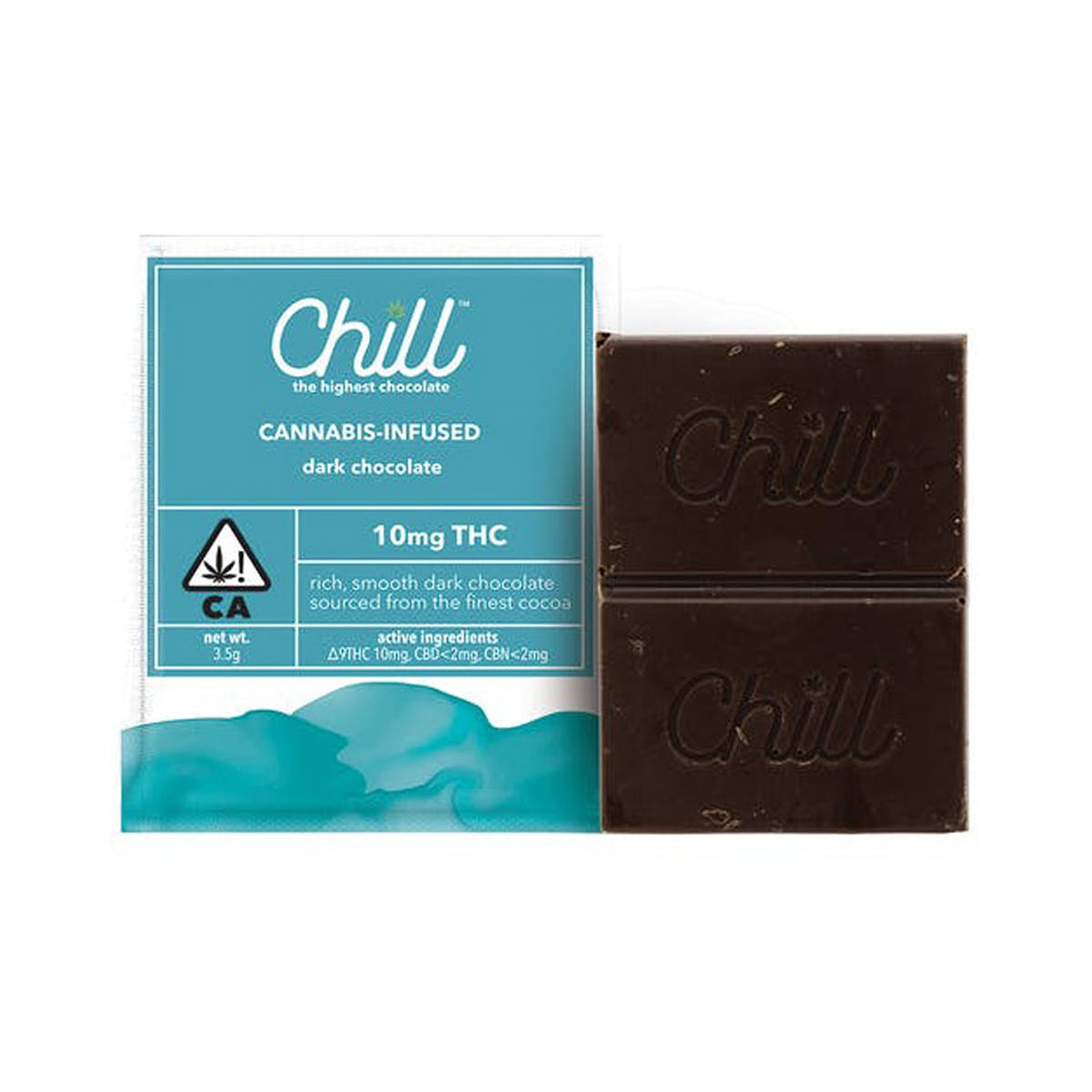 Chill Mini - Dark Chocolate - 10mg THC