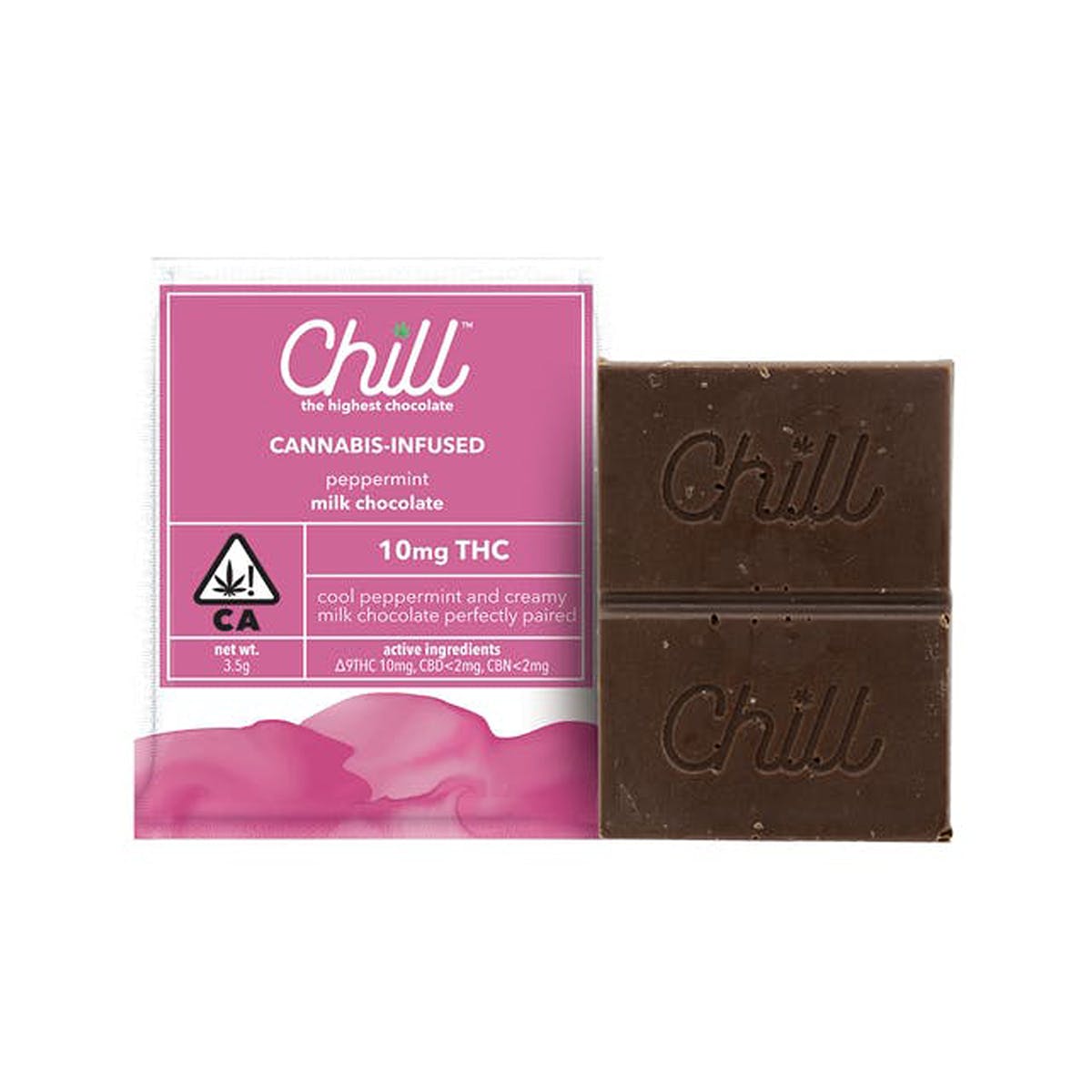 Chill Mini - Peppermint Milk Chocolate - 10mg