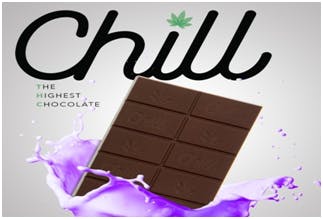 CHILL: THC Peppermint Milk Chocolate Singles 10mg