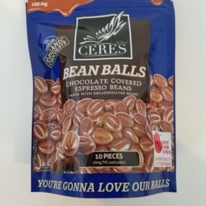 Choc. Covered Espresso Beans 100mg Indica by Ceres