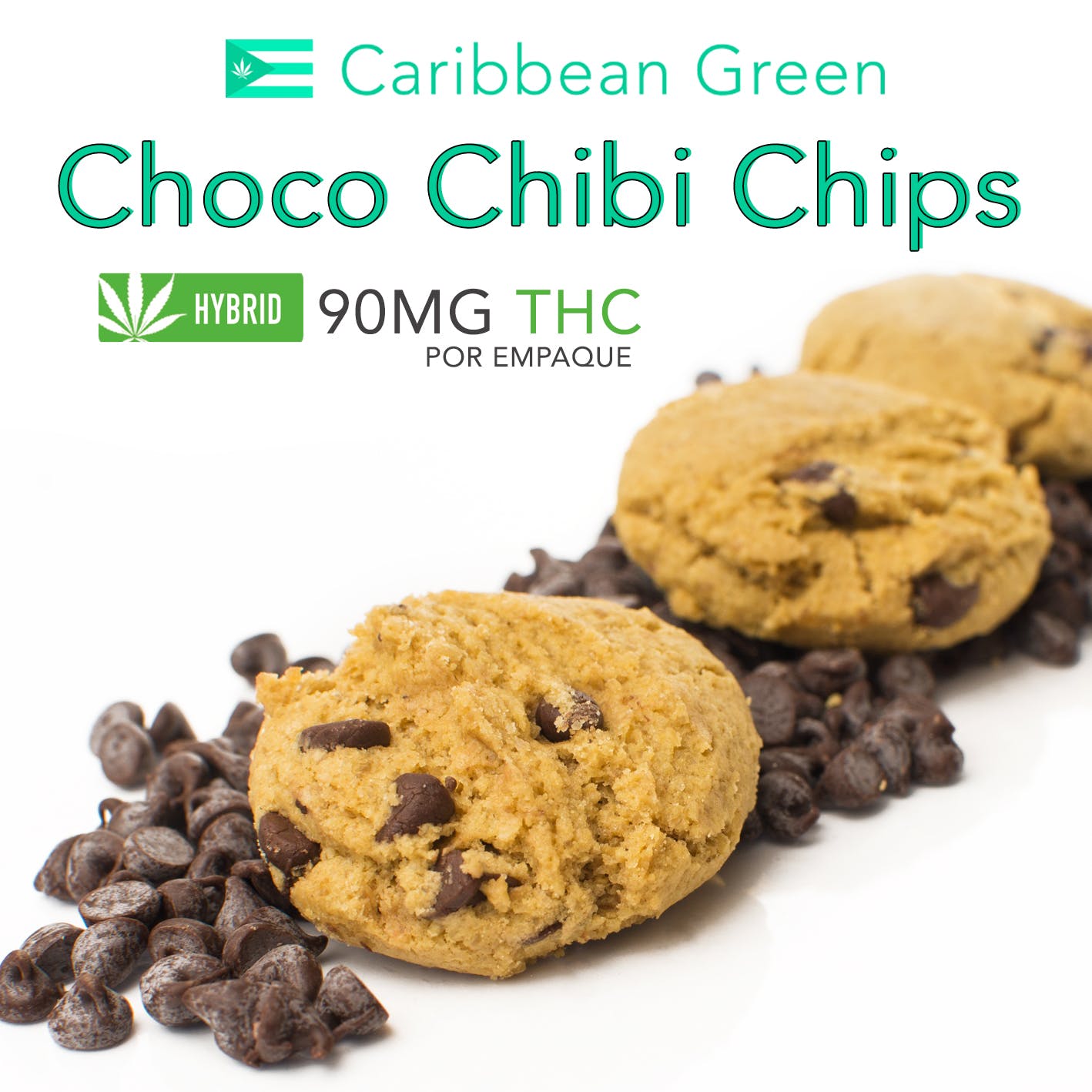Choco Chibi Chips - 90mg THC
