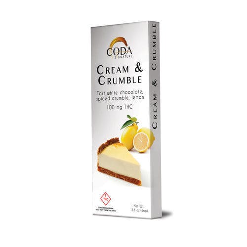 Chocolate Bar - 100mg - Cream & Crumble