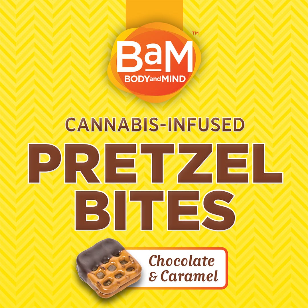 Chocolate Caramel Pretzel Bites - BaM