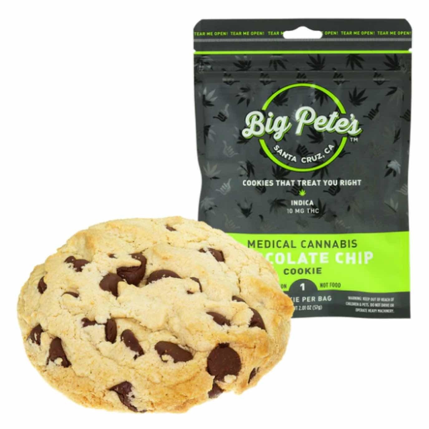 Chocolate Chip Cookie (I) Single, 10MG THC (BIG PETE'S)