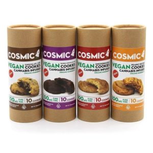 Chocolate Chip Cookies: 100mg THC (Cosmic)