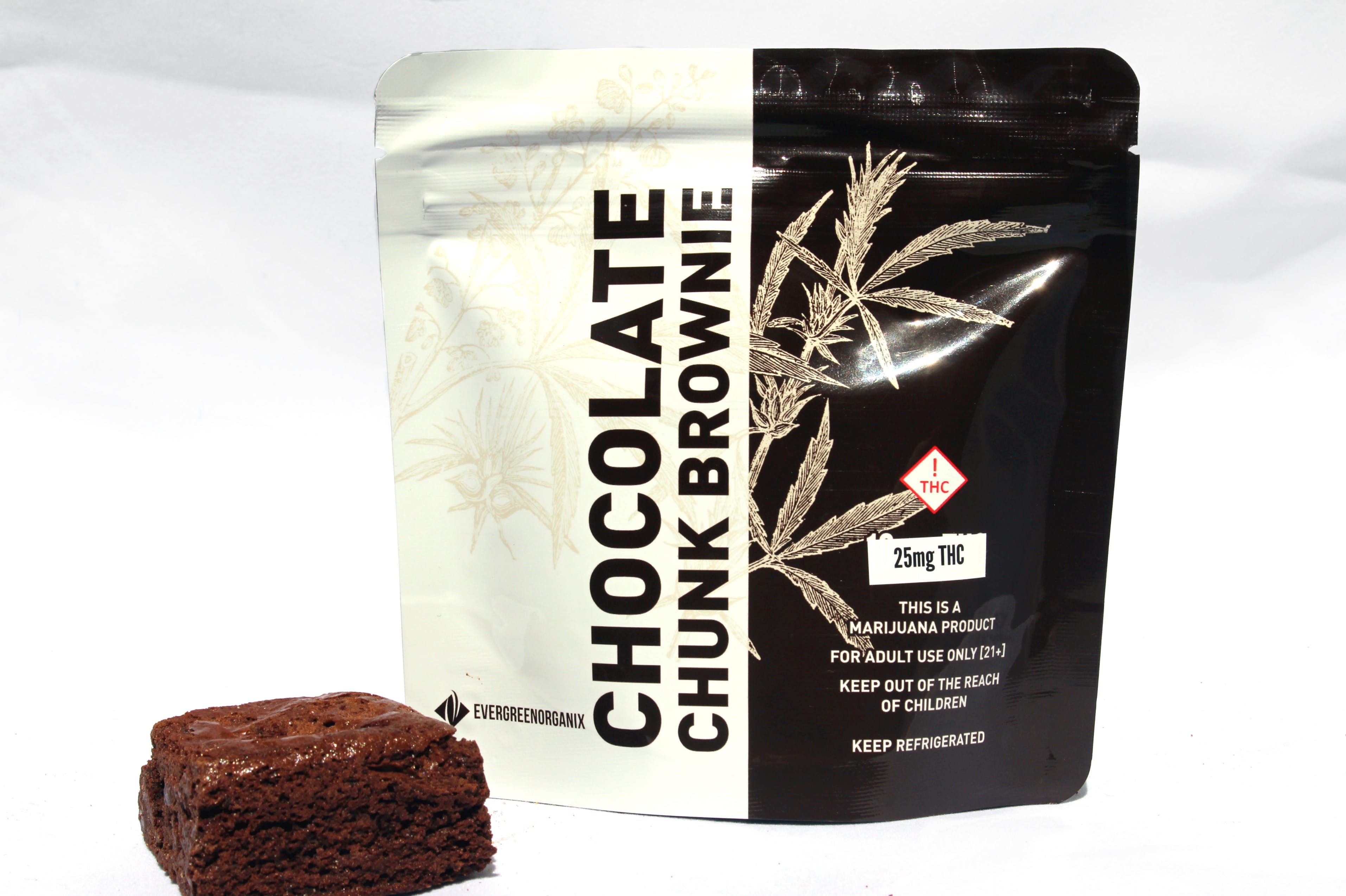 Chocolate Chunk Brownie | Evergreen Organix
