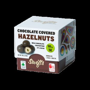 Chocolate Covered Hazelnuts 100mg - Swift