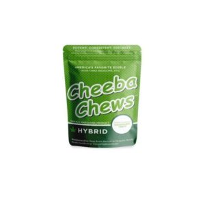 Chocolate Flavored Taffy (H) | Cheeba Chew • Deep Roots Harvest