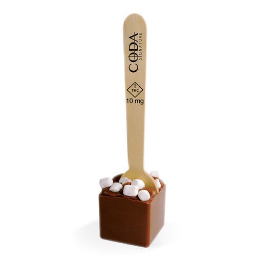 edible-chocolate-on-a-spoon-with-marshmallows-10mg