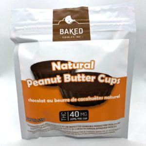 Chocolate Peanut Butter Cups by Baked Edibles